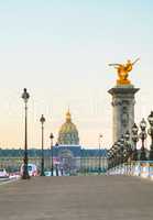 Les Invalides building in Paris