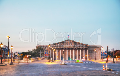 Assemblee Nationale (National Assembly) in Paris, France