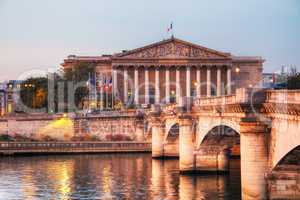 Assemblee Nationale (National Assembly) in Paris, France