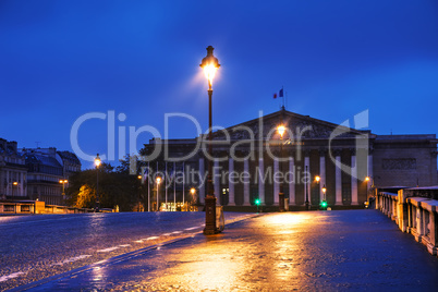 Assemblee Nationale in Paris, France