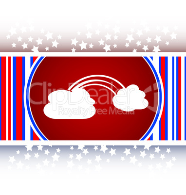 Abstract cloud web background