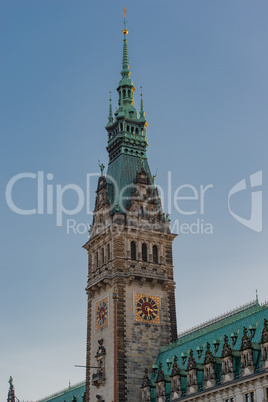 Rathausmarkt in Hamburg