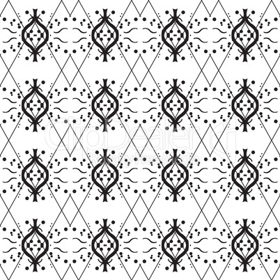 abstract technology lines seamless pattern