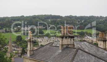 View of the city of Bath