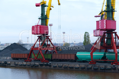 port, loading, coal, cargo terminal