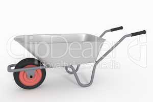 Wheelbarrow, 3d illustration