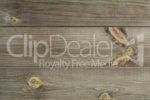 Wooden background with nodes