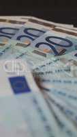 Euro bank notes