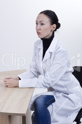 Young female doctor