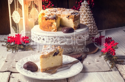 Christmas Cheesecake