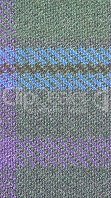 Tartan fabric background - vertical