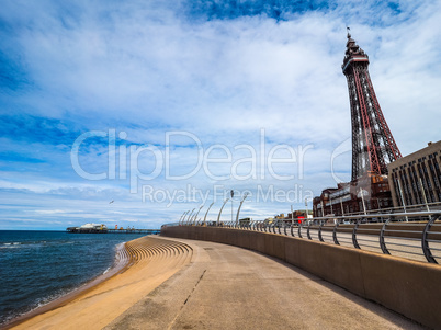 The Blackpool Tower (HDR)