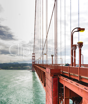 Golden Gate suspension bridge
