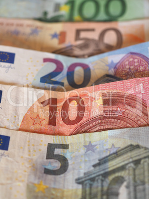 Euro (EUR) notes, European Union (EU)