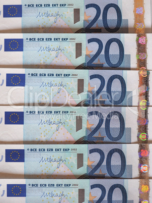 Euro (EUR) notes, European Union (EU)