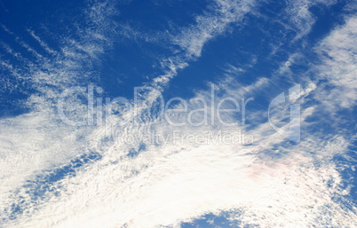 cloud on blue sky