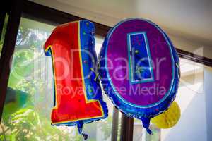 10th Birthday Balloon