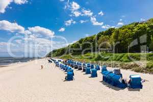 Am Strand in Koserow auf der Insel Usedom