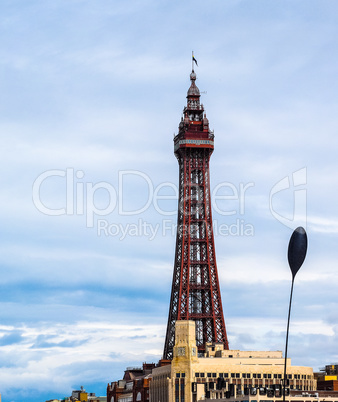 The Blackpool Tower (HDR)