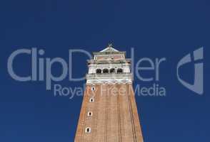 St Mark campanile in Venice