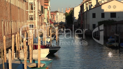 Buildings And Boats At Venice Canal
