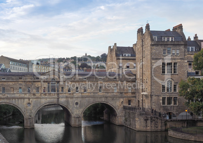 Pulteney Bridge in Bath