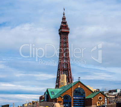 The Blackpool Tower (HDR)