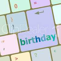 call some party fun with the computer button birthday