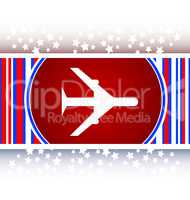 plane, travel web icon design element