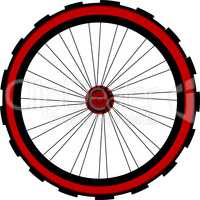 Single speed bicycle rear wheel
