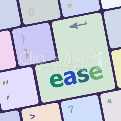 easy word on keyboard key, notebook computer button