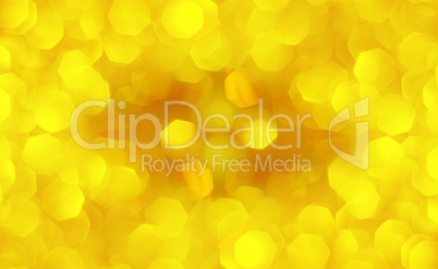 yellow bokeh lights defocused, abstract background