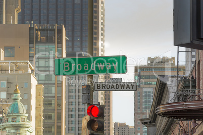 Broadway in San Francisco