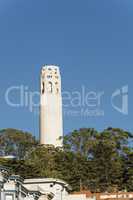 The Coit Tower in San Francisco