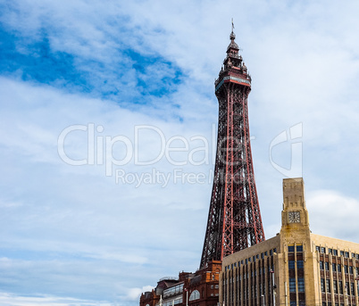 The Blackpool Tower (HDR)