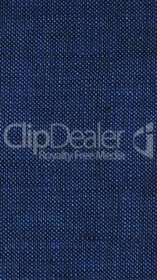 Blue Fabric texture background - vertical