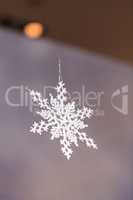 White Christmas snowflake