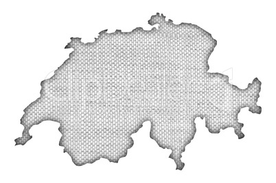 Karte der Schweiz auf Textur Karte der Schweiz auf Textur