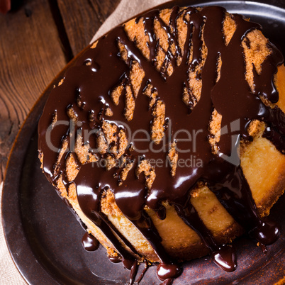 chocolate cheesecake