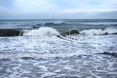 sea, waves, wind
