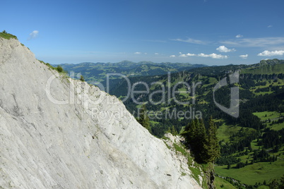 Blick vom Diedamskopf nach Norden