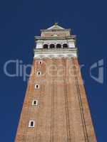 St Mark campanile in Venice