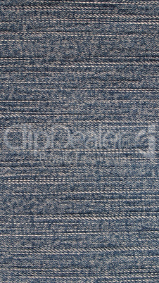 Blue jeans fabric background - vertical