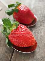 Strawberries, fresh and tasty