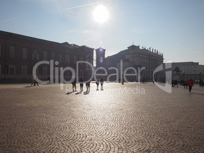 Piazza Castello in Turin