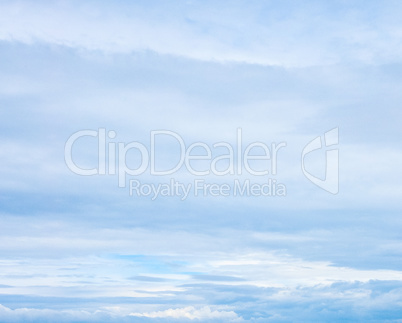 Blue sky with clouds background (HDR)