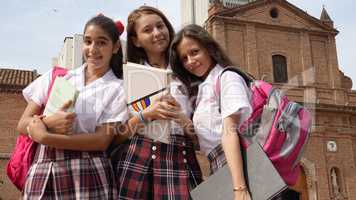 Teenage Catholic School Girls