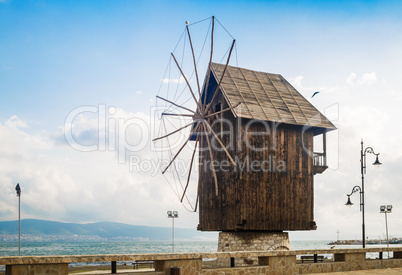 Old windmill in Nesebar