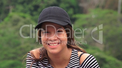 Happy Teen Girl Laughing And Smiling Happy Teen Girl Laughing And Smiling