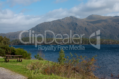 View over the highlands